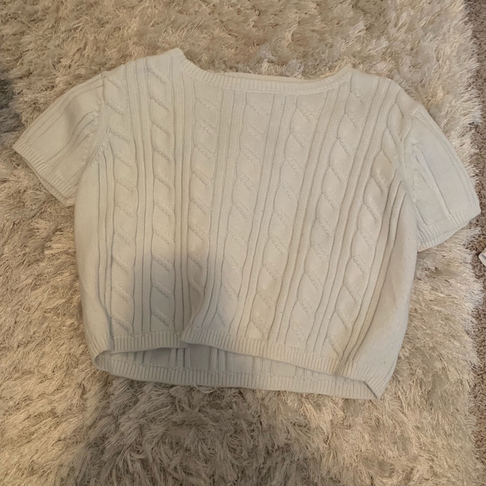 sweater crop top